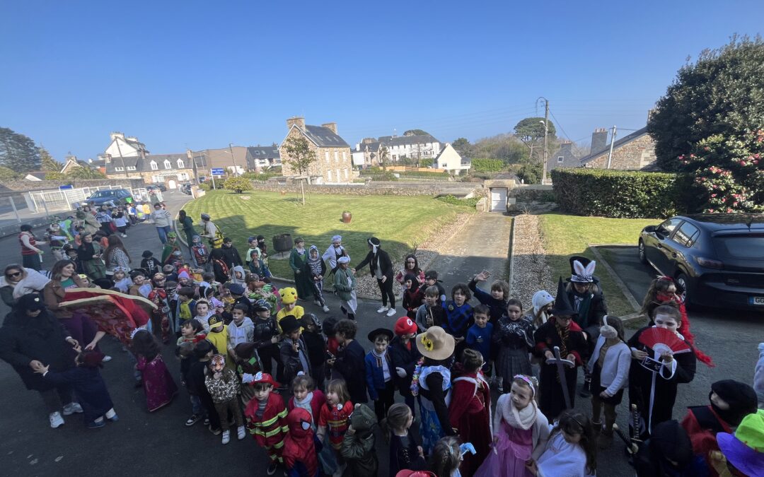 Mardi gras à l’école